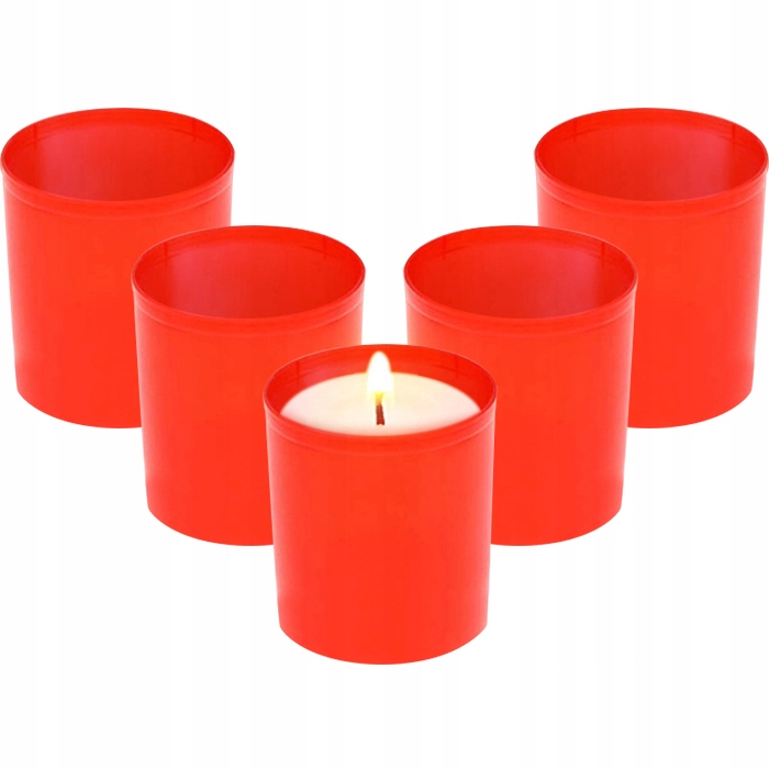 FORMY FOREMKI DO ODLEWU ŚWIEC KUBECZKI FORMA 5 szt