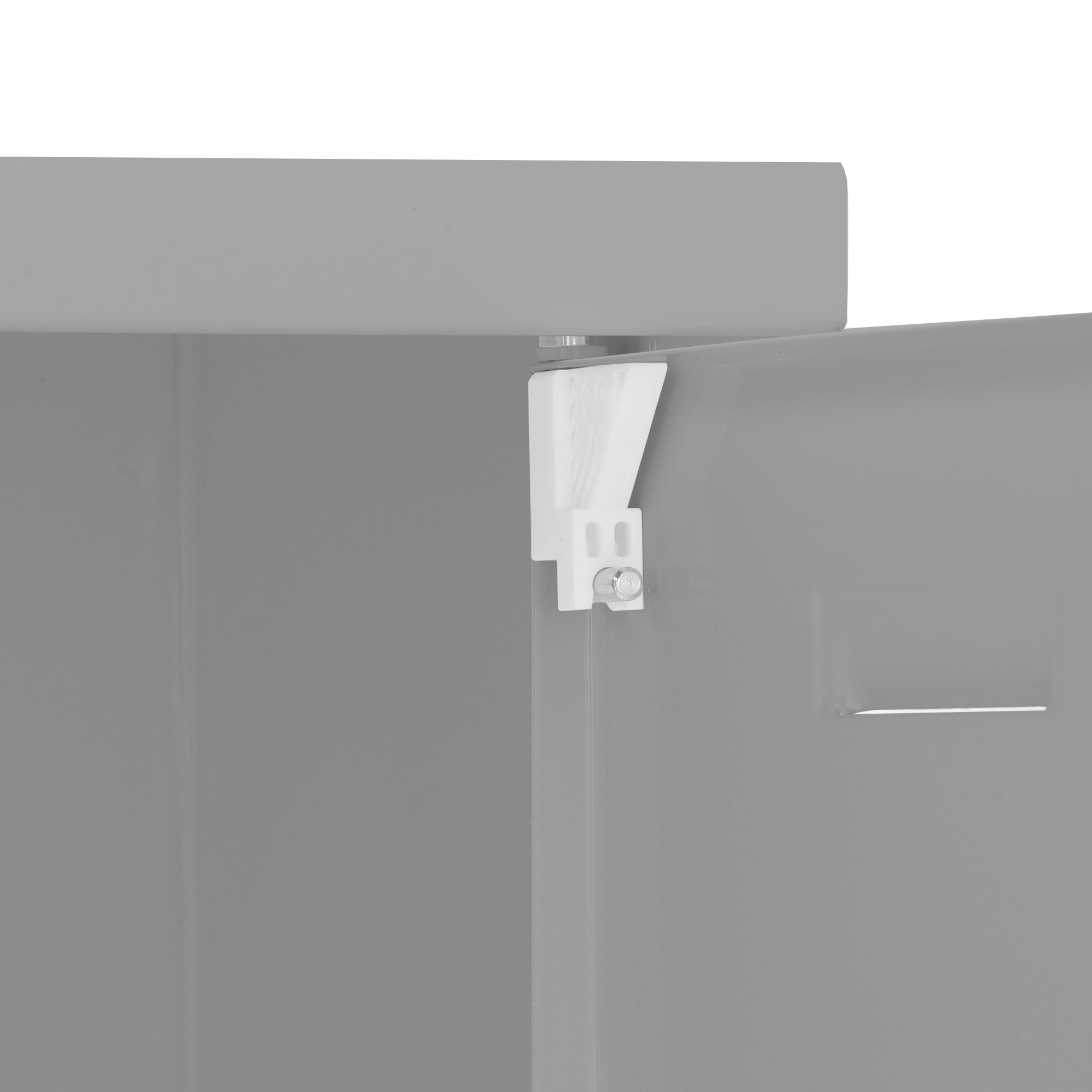 SZAFKA GAZOWA SKRZYNKA 50x80x25 SZARA Z PLECAMI Marka inna