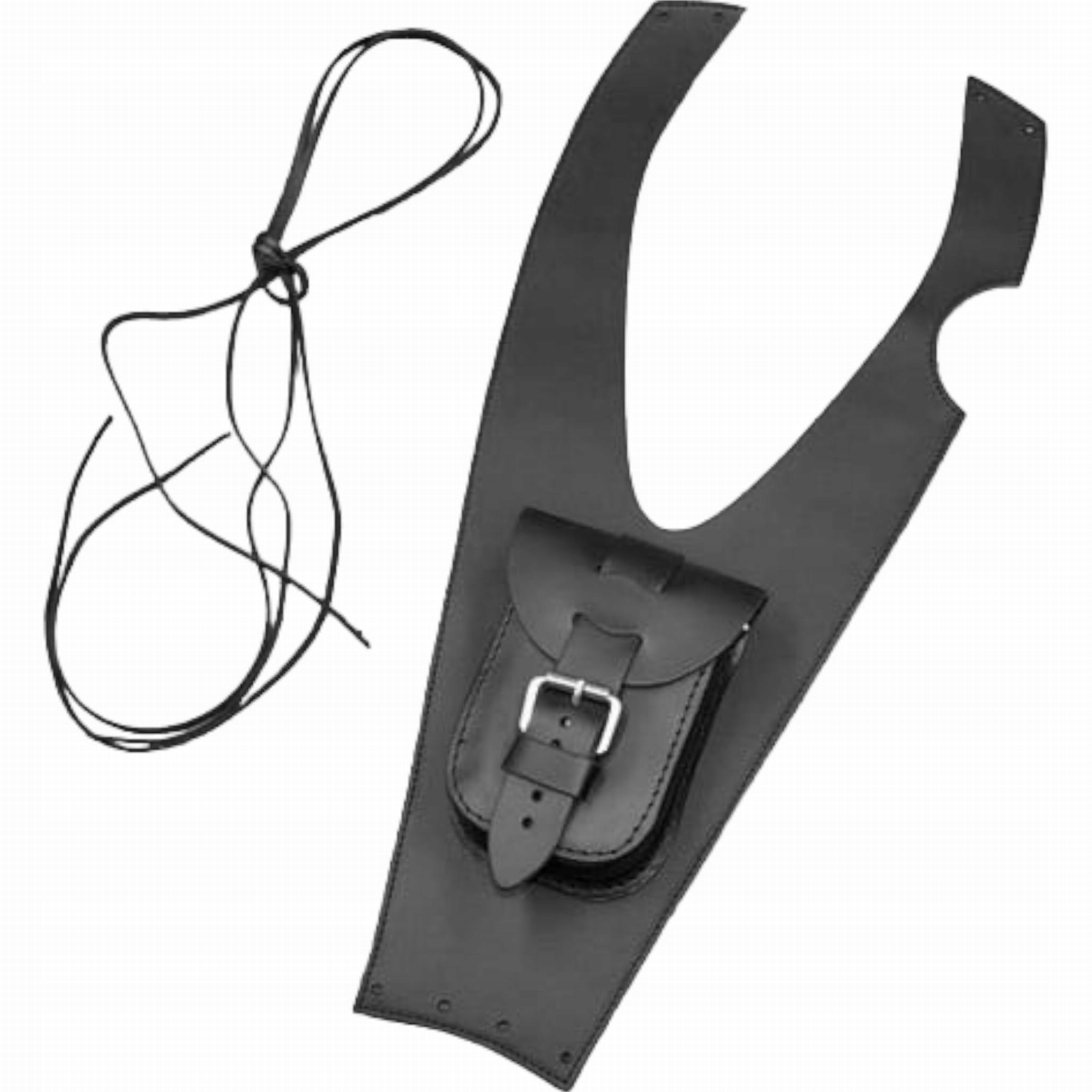 Kožený kravatový pás na nádrž Yamaha Drag Star Xvs 125 bez cvočků