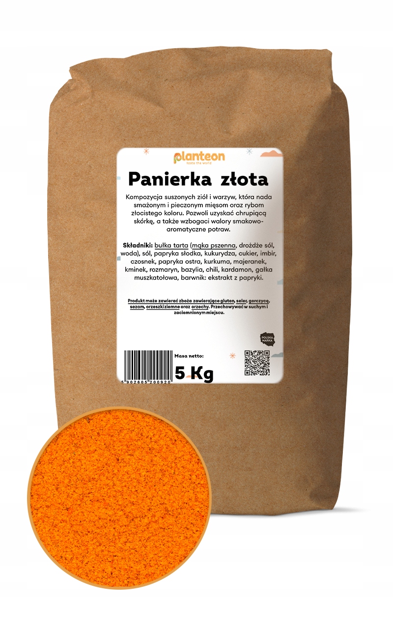 Levně Obalovací Směs zlatá směs koření bez chemie Bbq Grill Oběd 5 kg