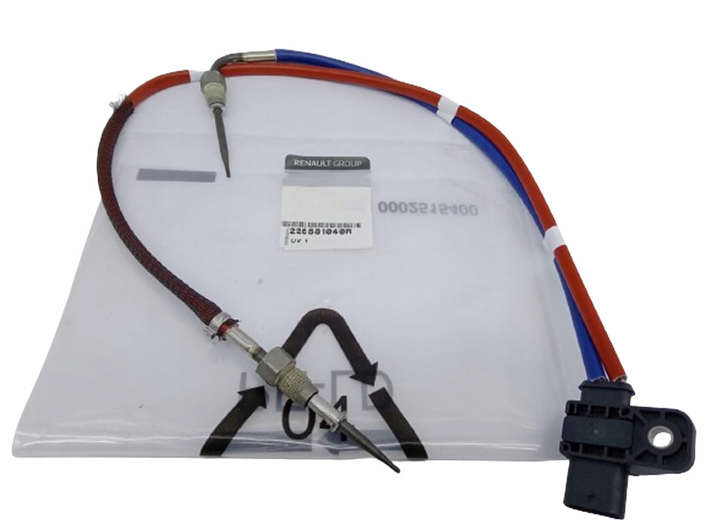 Czujnik Temperatury Spalin Oryginał 226581040R Renault Clio 5 1.0TCE