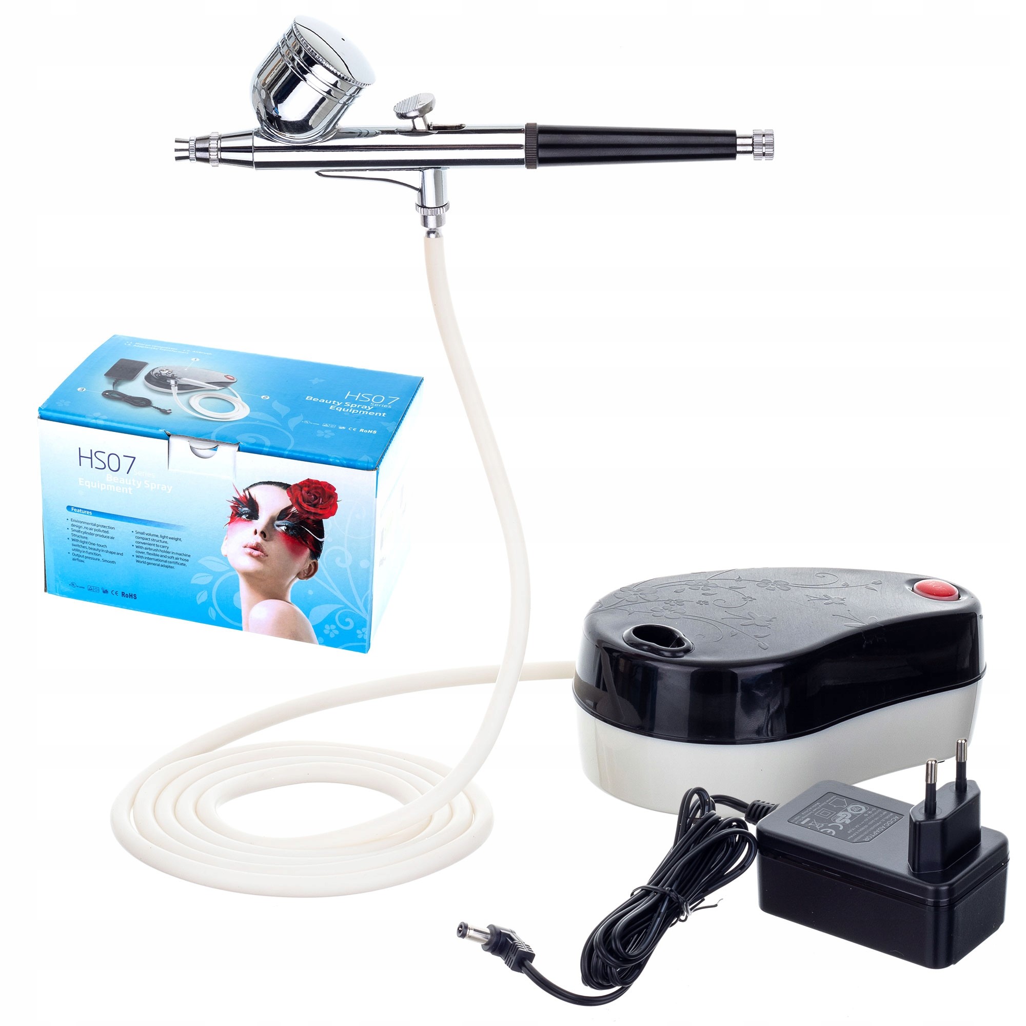 Mini Kompresor pro Aerograf Hadice Stojan