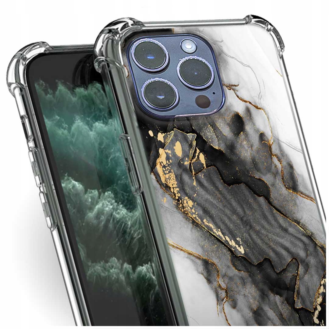

Etui Clear Case Anti-Shock +Szkło do iPhone 11 Pro