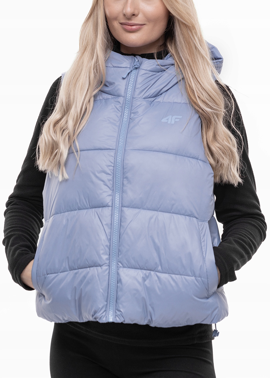 4F dámská zapínací vesta vesta, sportovní vel, velikost L