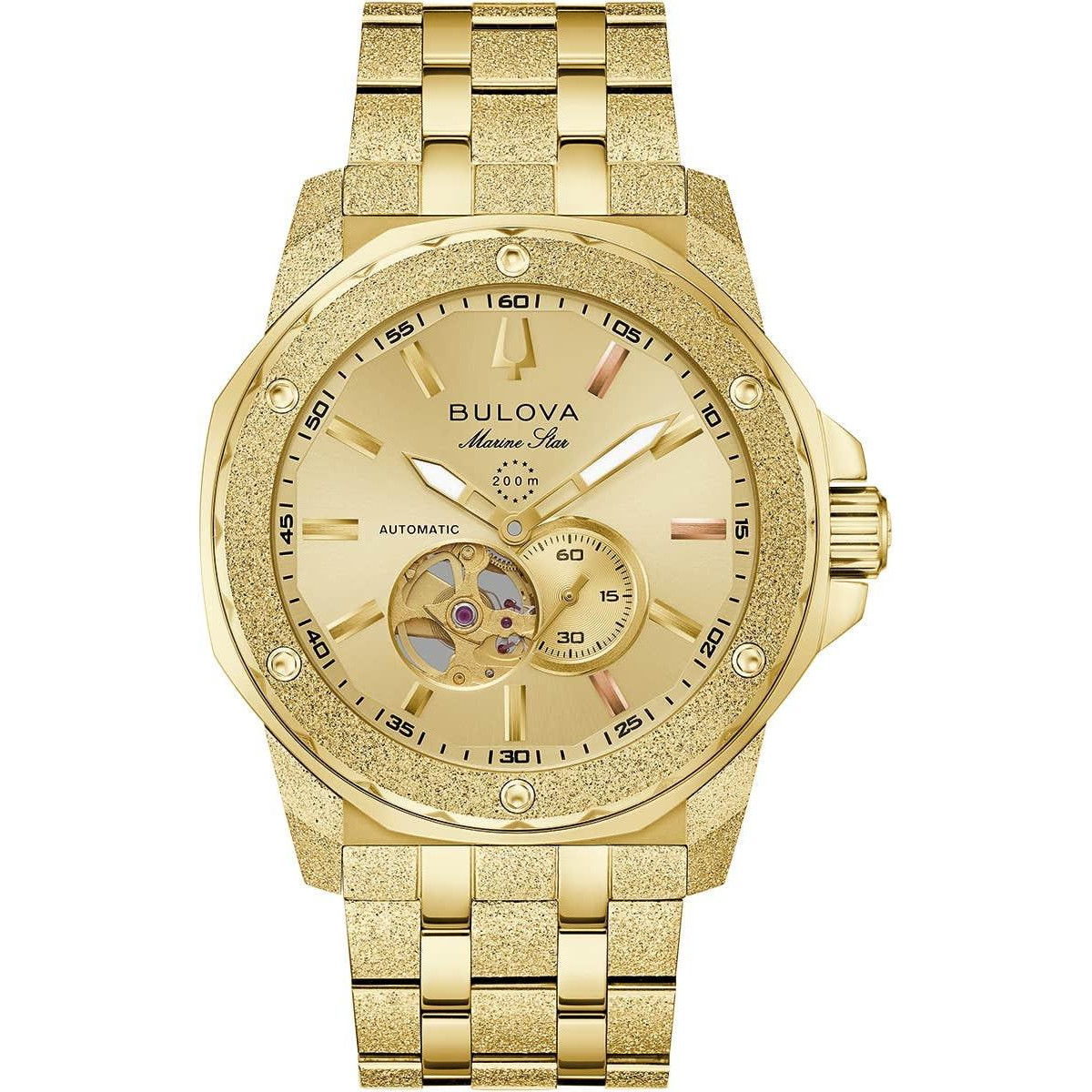 Zegarek Męski Bulova 97A200 złoty