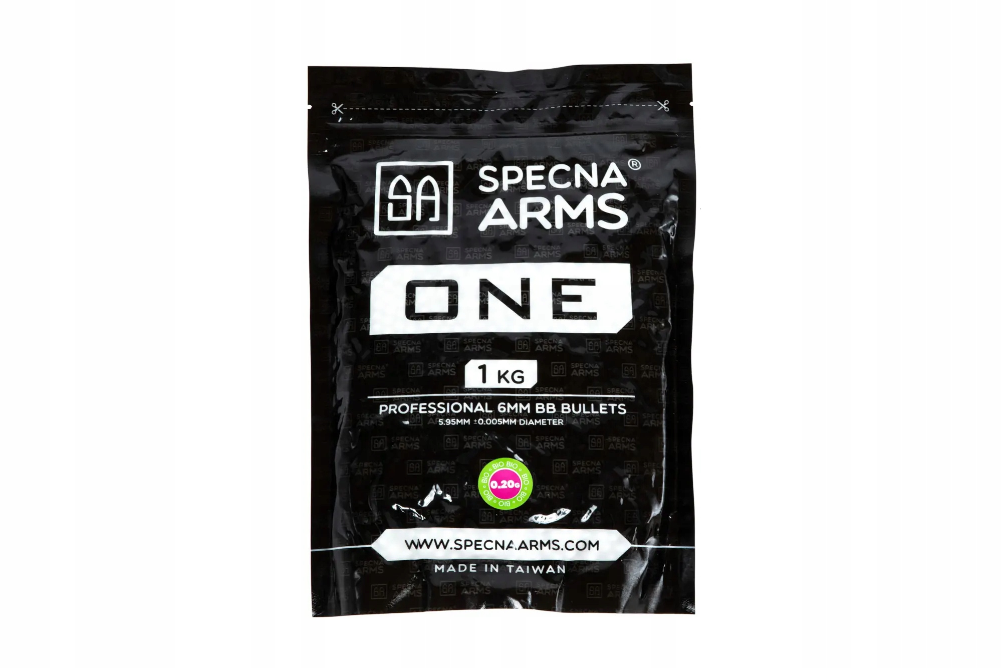 Presné guličky Specna Arms ONE BIO 0.20g - 1kg - biele