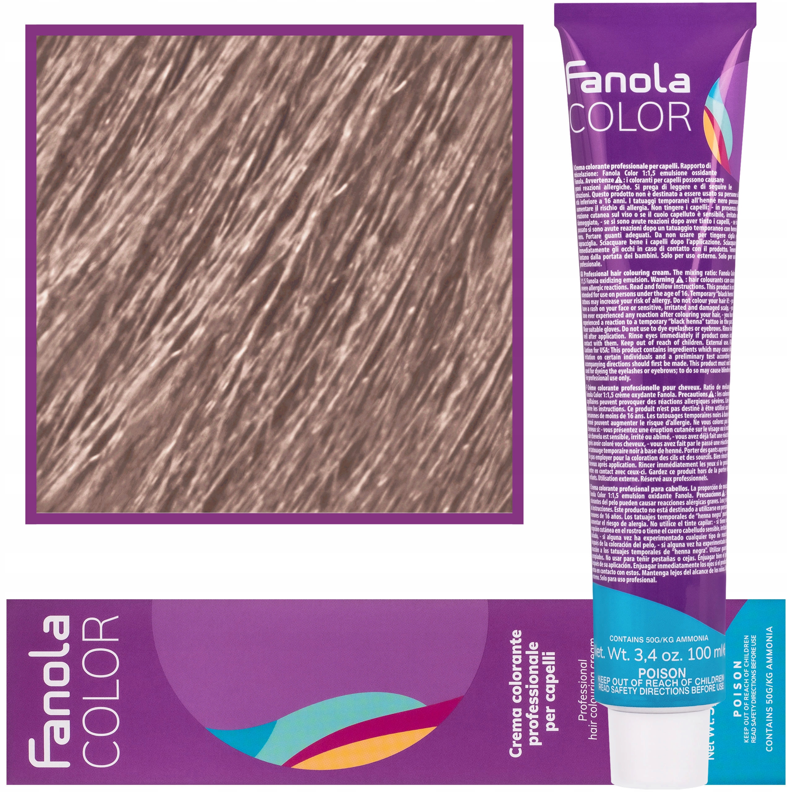 

Farba do włosów Fanola 100ml kolor 10,1