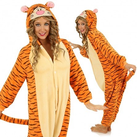 

Kombinezon, onesie, piżama, dres Tygrysek rozm. S