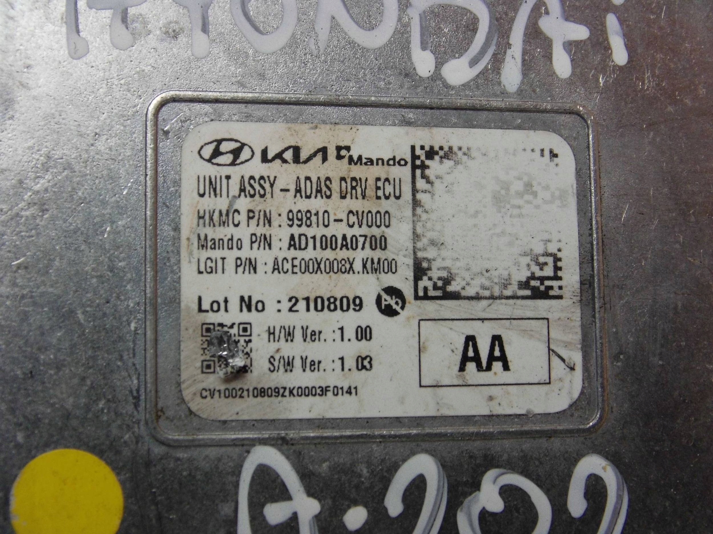 KIA EV6 2021+ MODULO COMPUTER CENTRALINA 99810-CV000