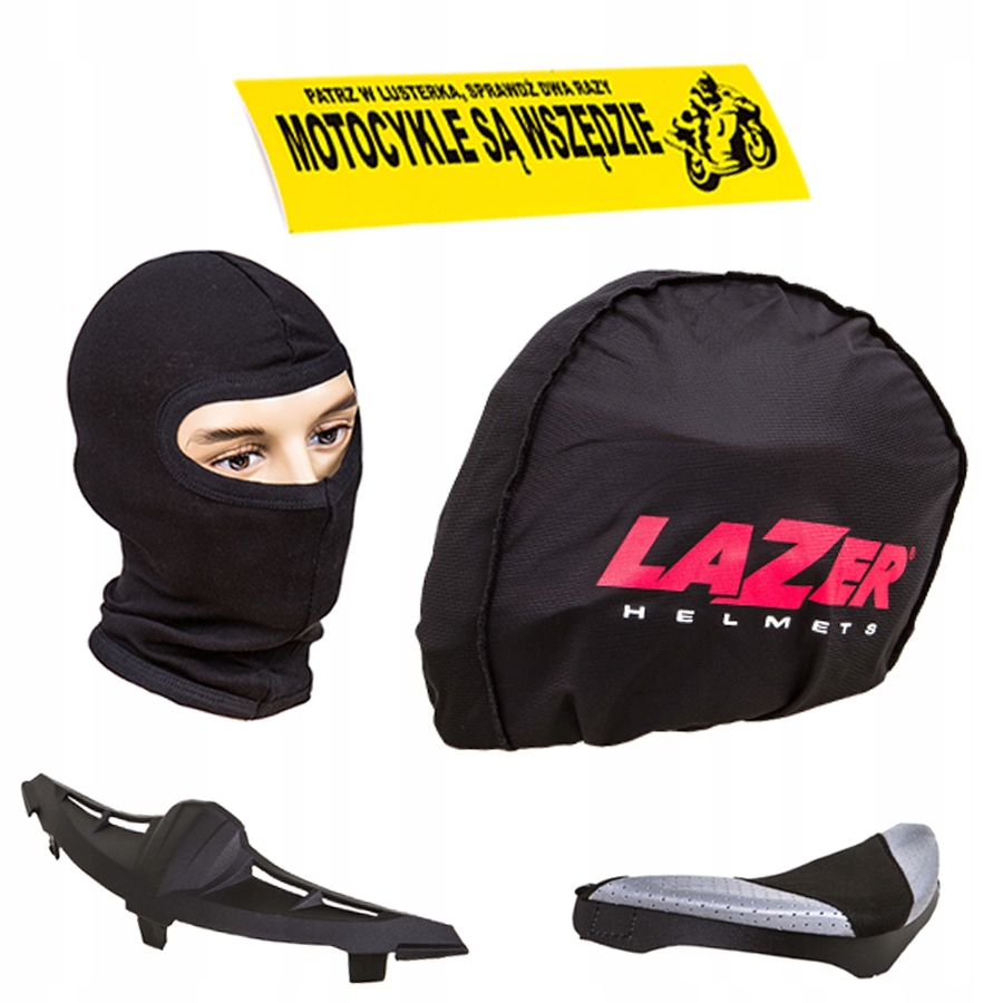 SOLIDNY KASK INTEGRALNY LAZER RAFALE HEXA S Rozmiar S