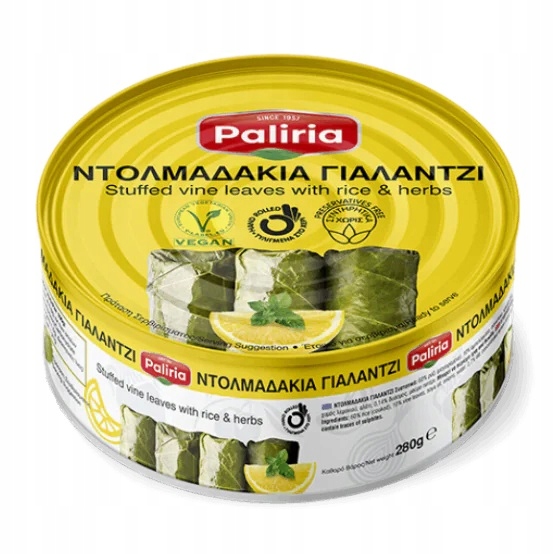

Dolma grecka gołąbki w ziołach i cytrynie 280g