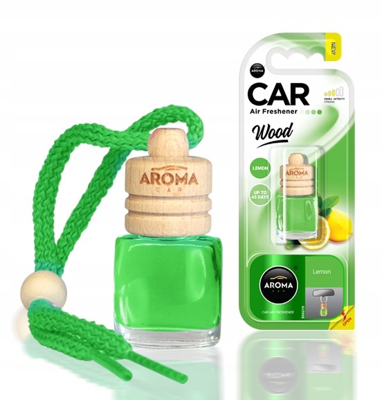 

Aroma Car Wood Lemon Zawieszka odświeżacz zapach