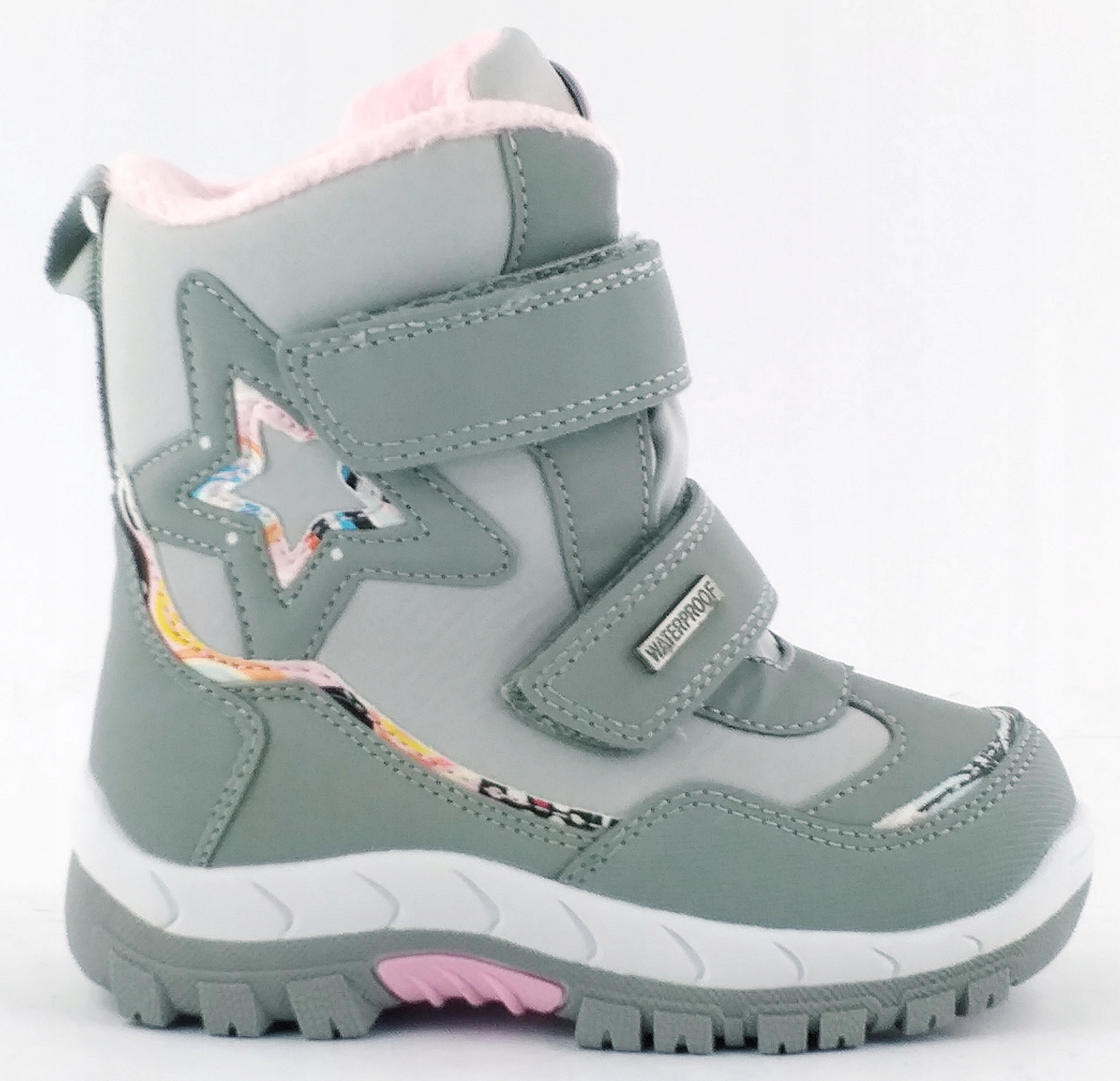 AMERICAN ŚNIEGOWCE OBUWIE ZIMOWE TRAPERY RZEPY 25