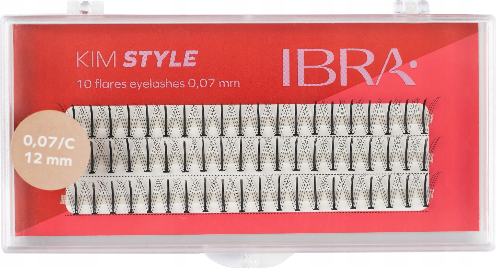 

Ibra Kim Style Kępki sztucznych rzęs 12 mm