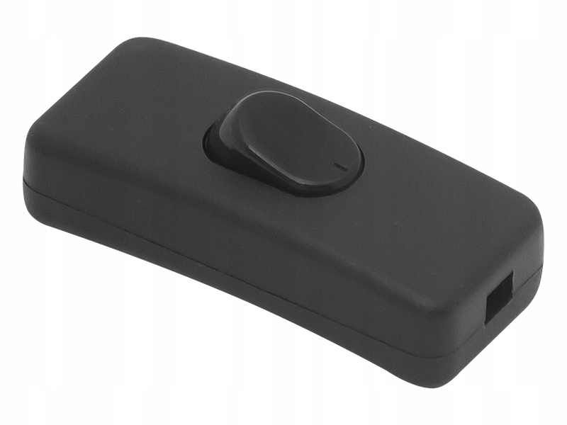

Przełącznik Przelotowy 250V 2A Czarny
