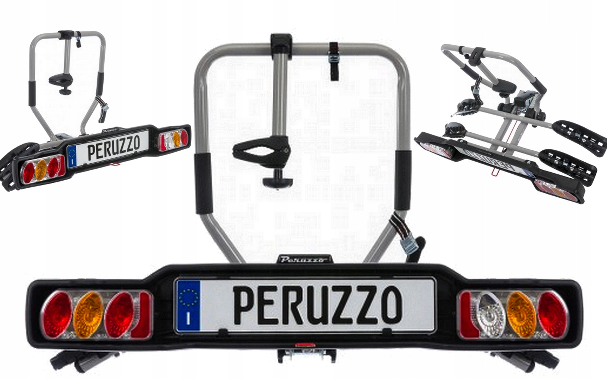 Bagaznik rowerowy platforma hak SIENA 2 uchylana