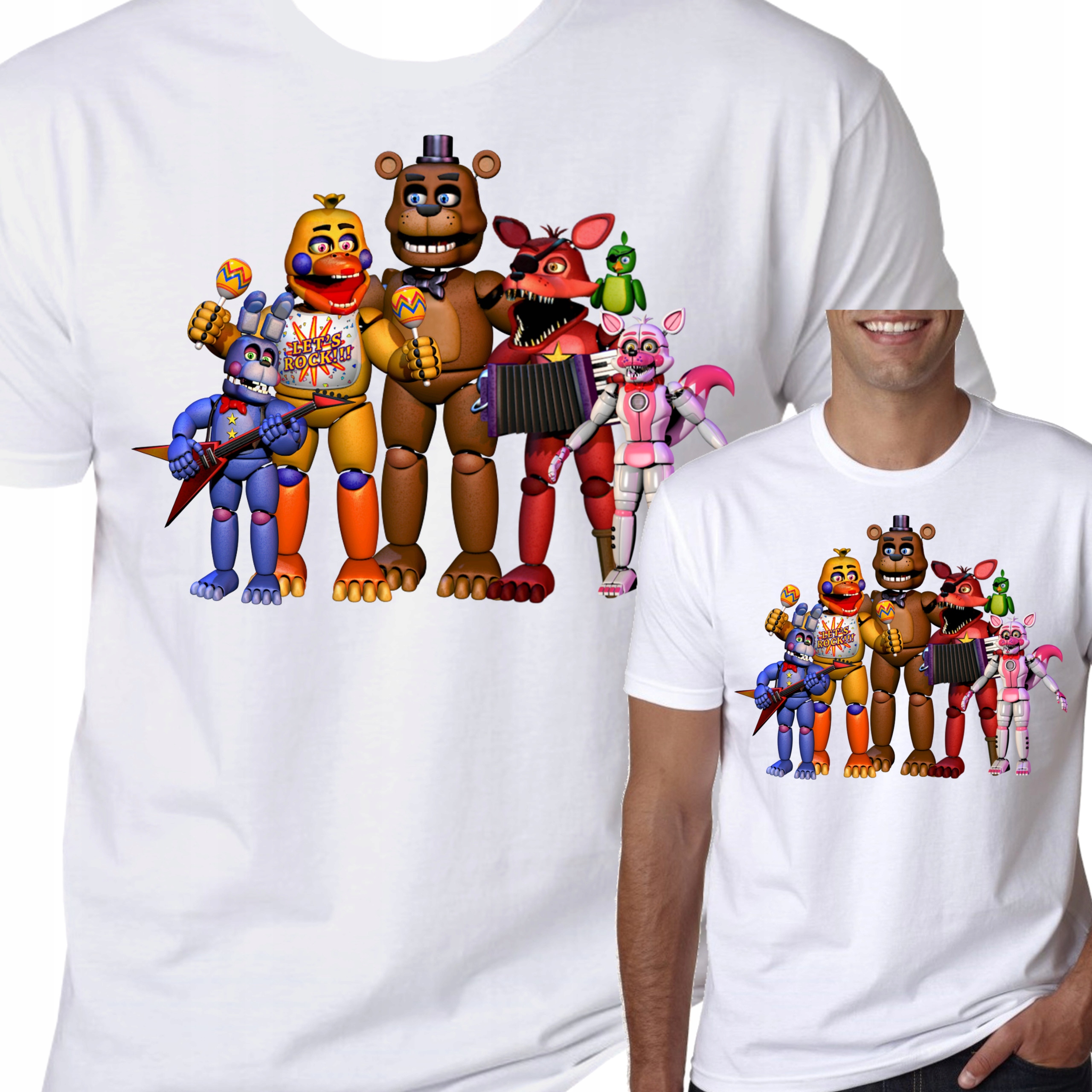 

Koszulka Męska Five Nights Freddys Fnaf XXL 3008