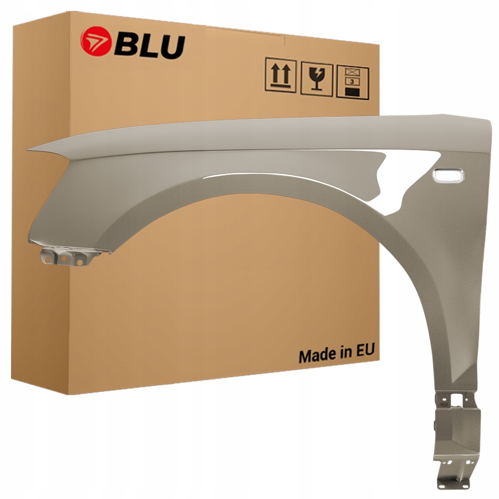 Blu Blatník Audi A3 8P LY1Q levý zlatý 03-08 přední Pozink DakarBeige