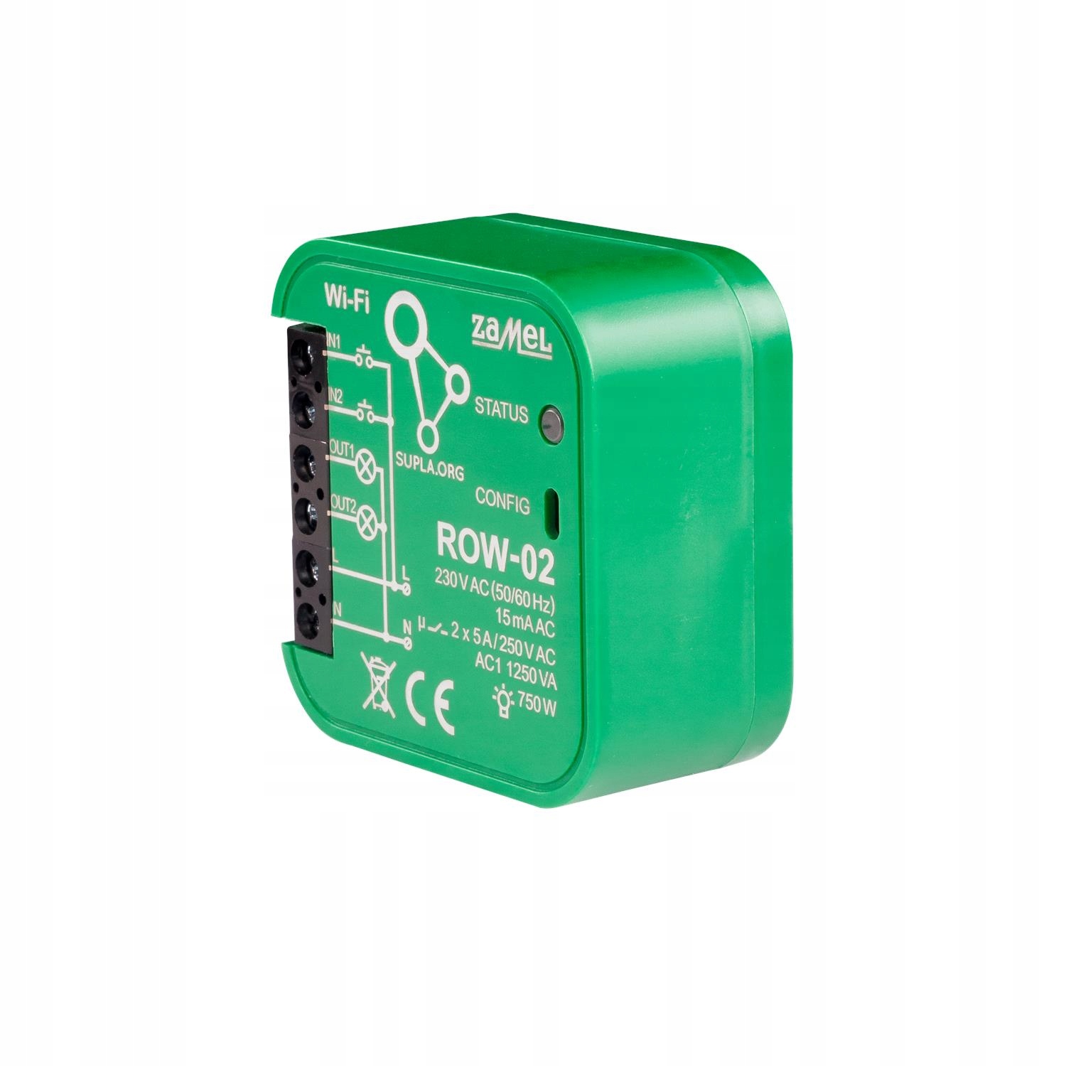 Moduł Wi-Fi do sterowania SUPLA ROW-02 inteligentny dom smart home Marka Zamel