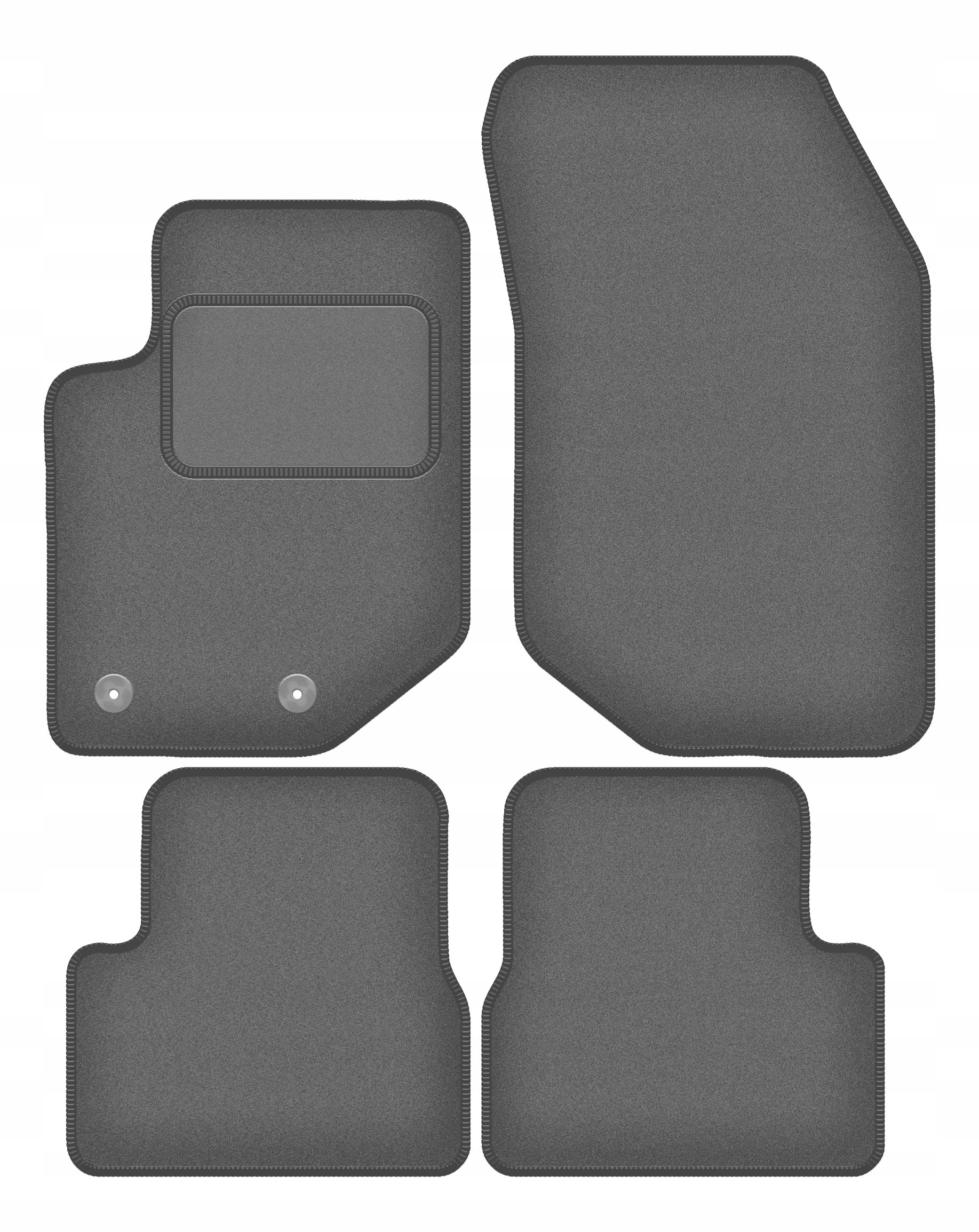 Automobilové velurové koberce pro: Jeep Avenger(j) crossover benzín (2023-)