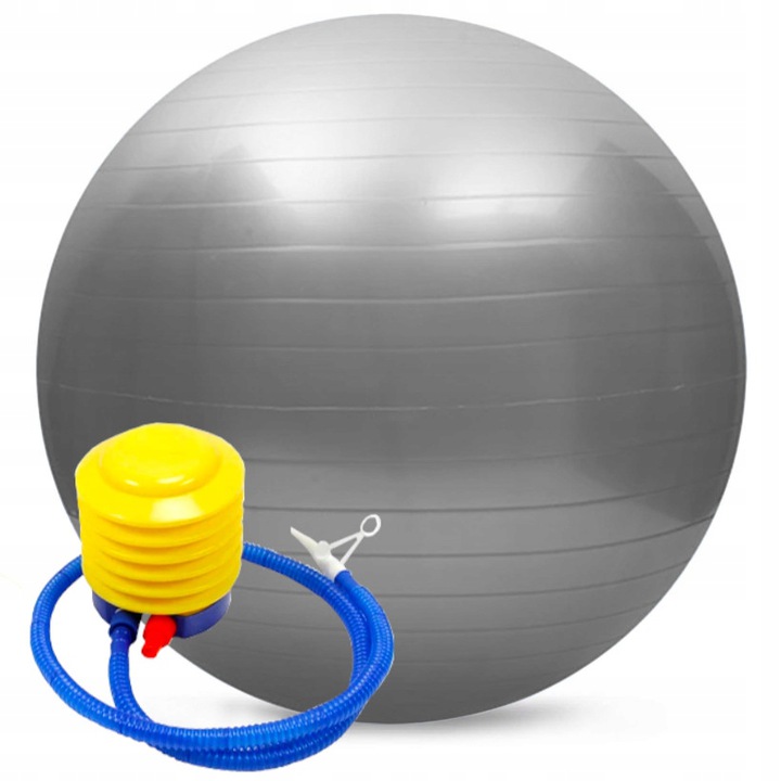 Piłka klasyczna do ćwiczeń fitnes 75 cm czerwona Marka Verk group