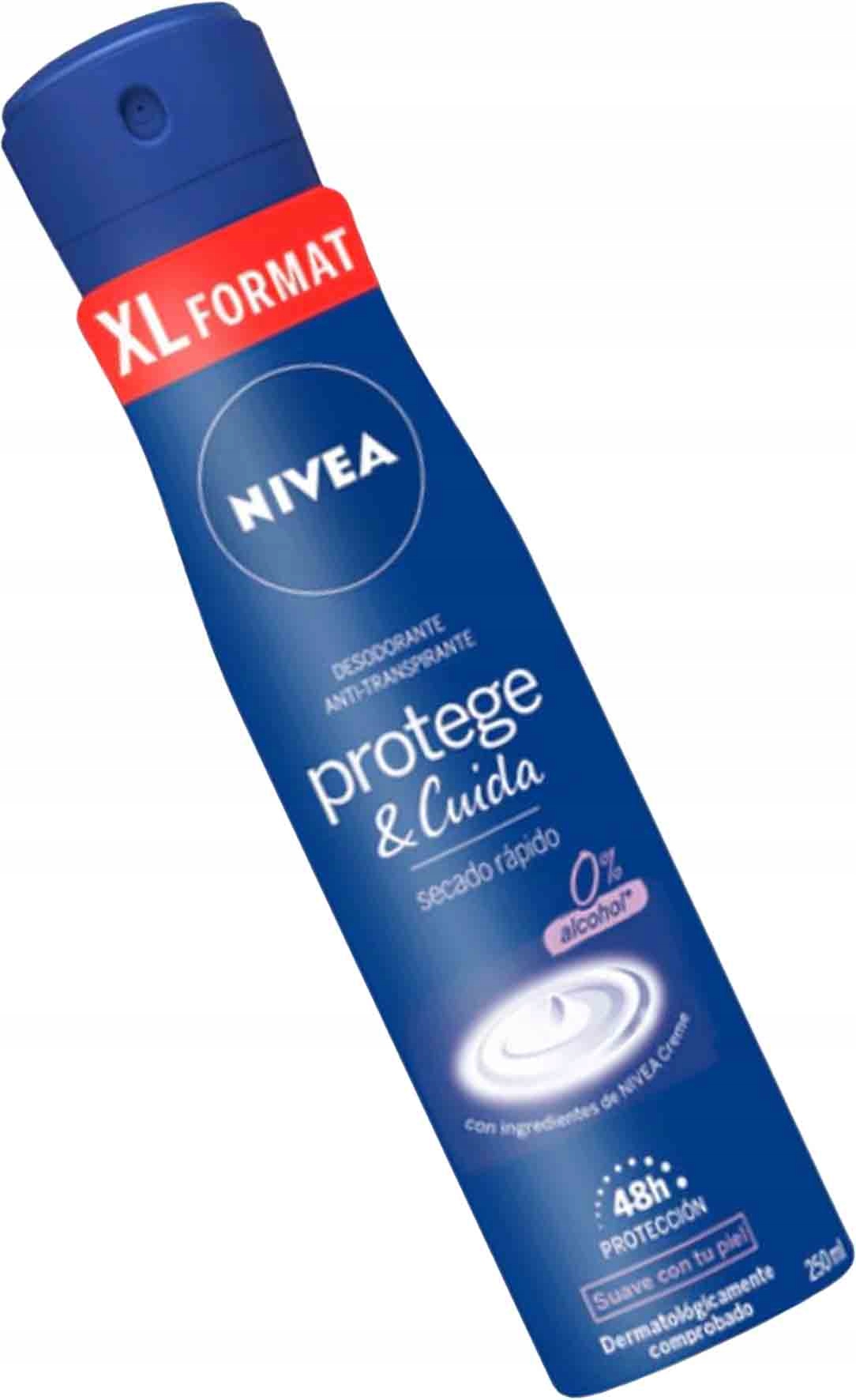 NIVEA DEZODORANT DAMSKI 250 ml PROTEGE & CUIDA