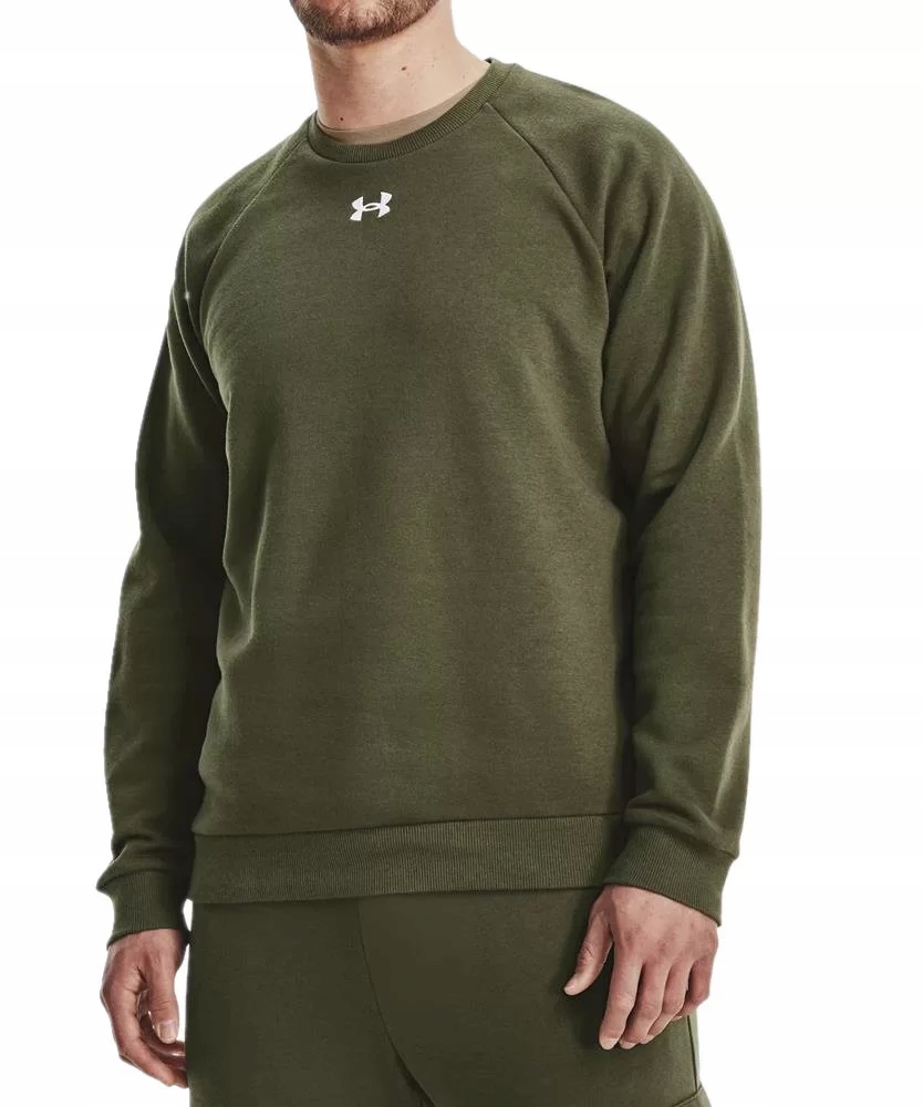 Under Armour Mikina Ua Rival Fleece Crew-GRN zelená