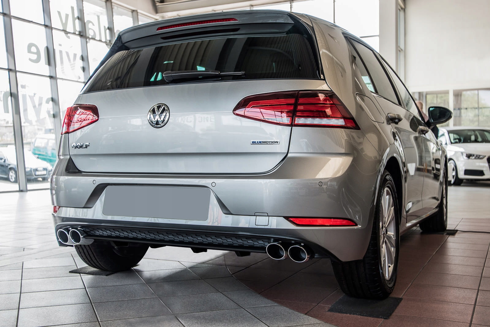 VW GOLF 7 VII 2016-2020 PO LIFTINGU DYFUZOR DOKŁADKA ZDERZAKA TYLNEGO EAN (GTIN) 5905226048230