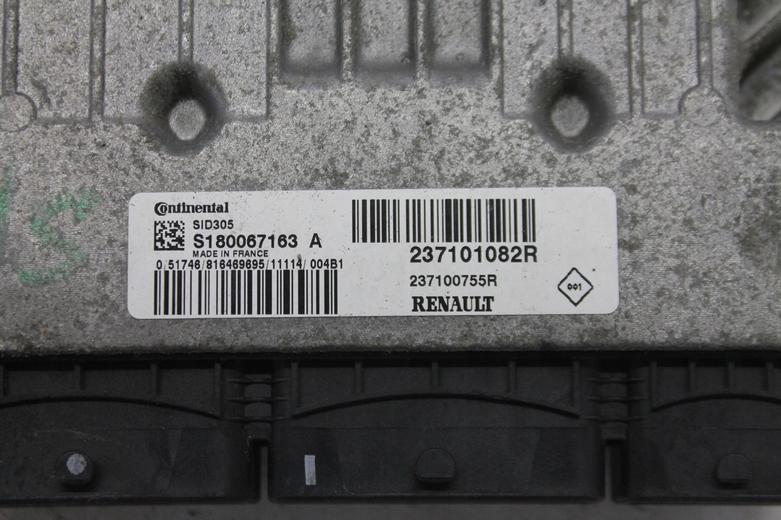computer Motore 237101082R JUKE F15 1.5 DCI 10