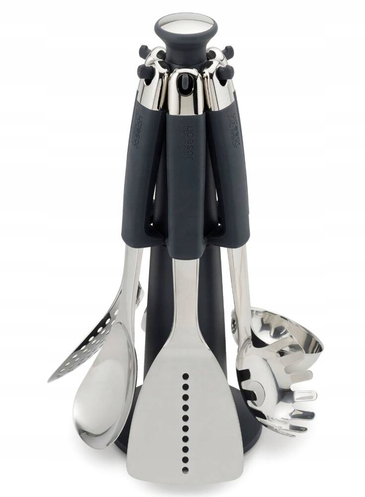 Šest kuchyňských doplňků se stojanem Joseph Joseph Elevate Steel