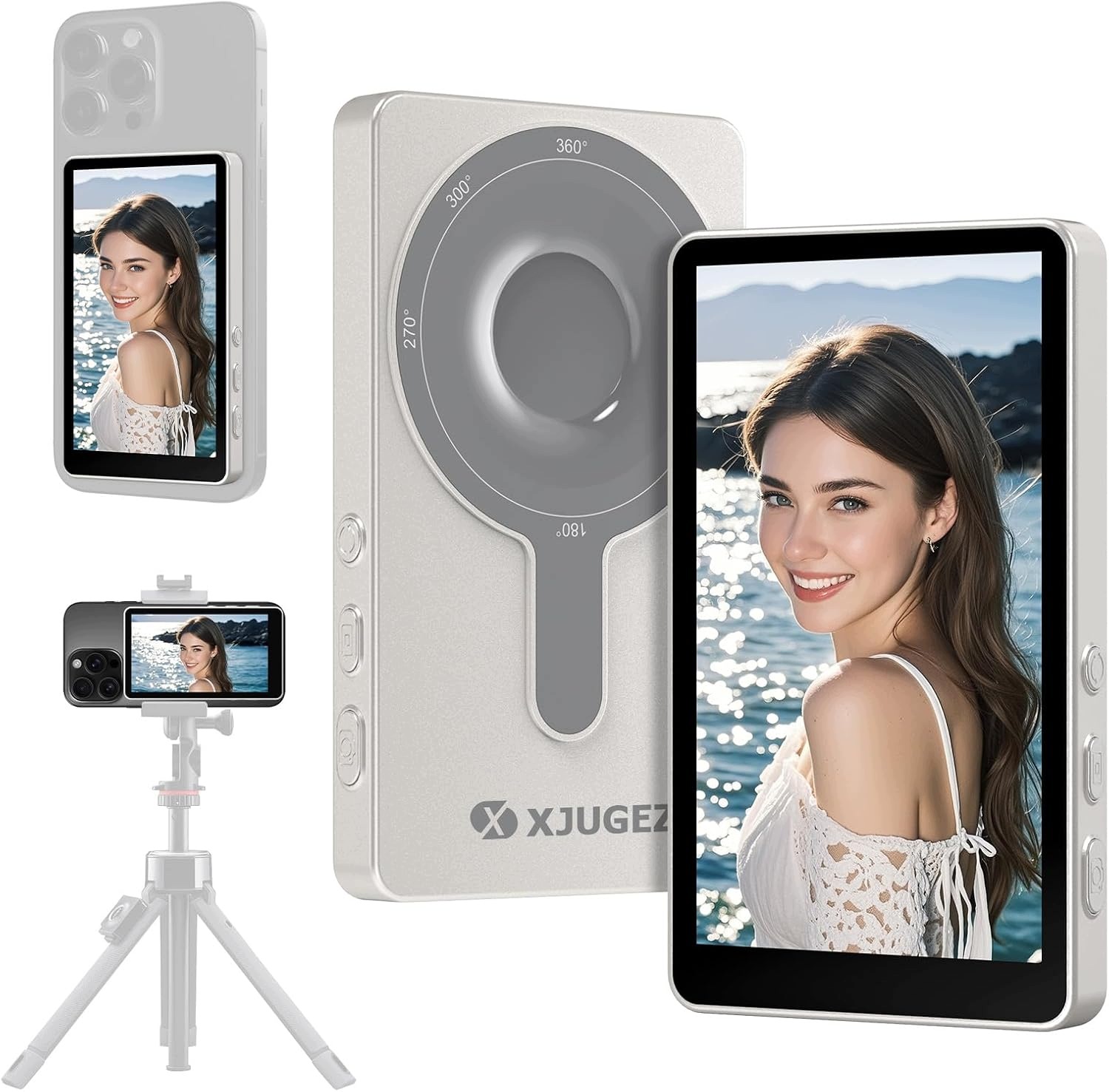 Magnetický mini displej pro selfie 1080p Xjugez pro přenos
