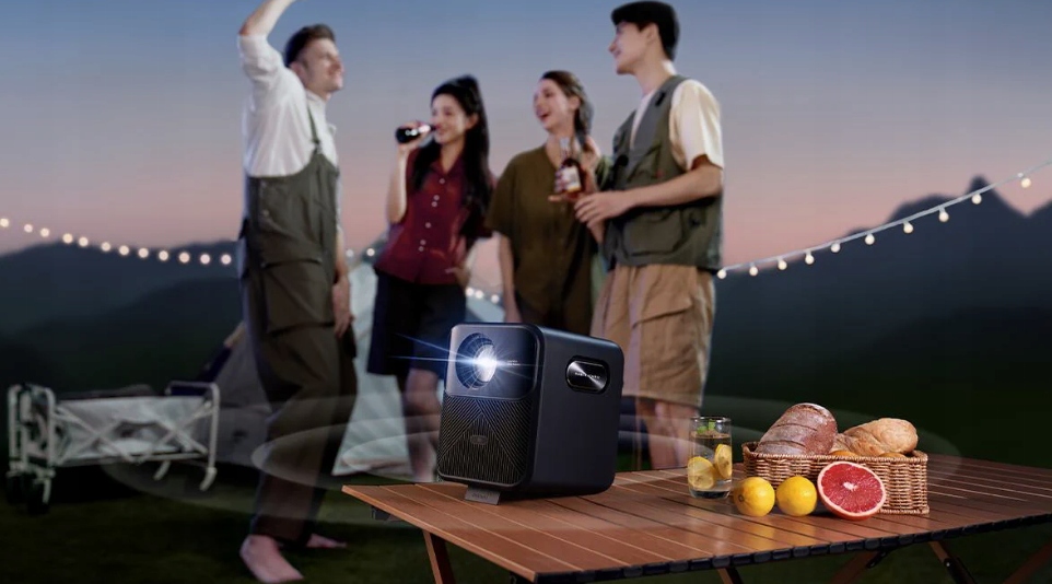 Projektor Wanbo Mozart 1 Pro 900ANSI 1080p Google TV 11 Auto focus DRM L1 Technologia wyświetlania LCD