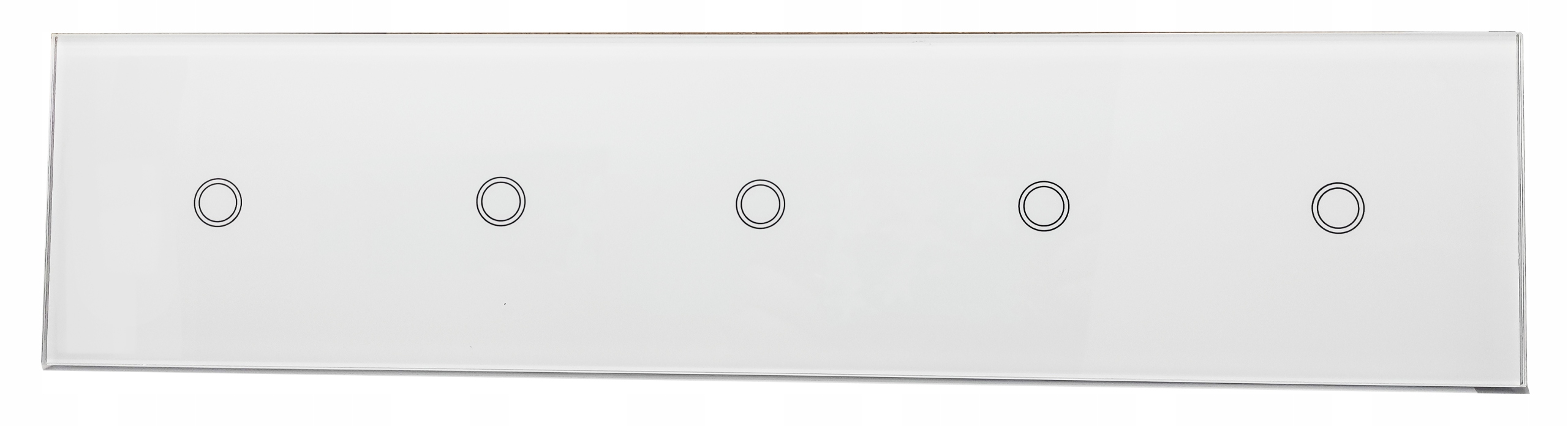 Skleněný Dotykový Panel S Vypínačem 1+1+1+1+1