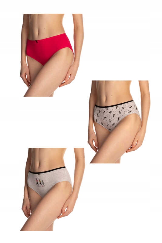 

Figi bikini L 122BI 31 3 pak Mix, XL