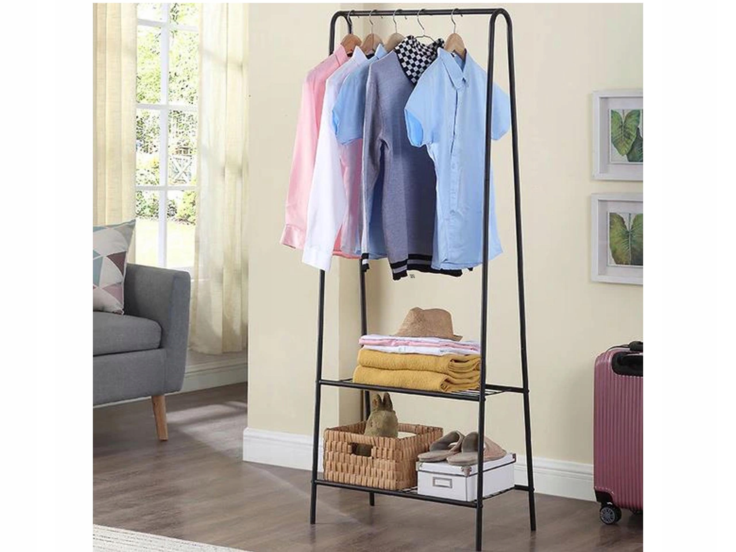 STOJAK WIESZAK NA UBRANIA GARDEROBĘ PÓŁKI NA BUTY EAN (GTIN) 5904169401065