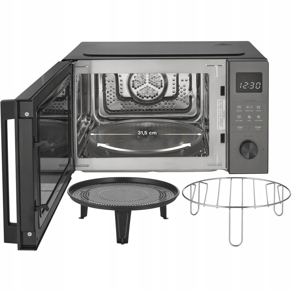 Air Fryer Mikrofalówka Piekarnik z Termoobiegiem 2200W 3w1 Sencor SMW6025BK