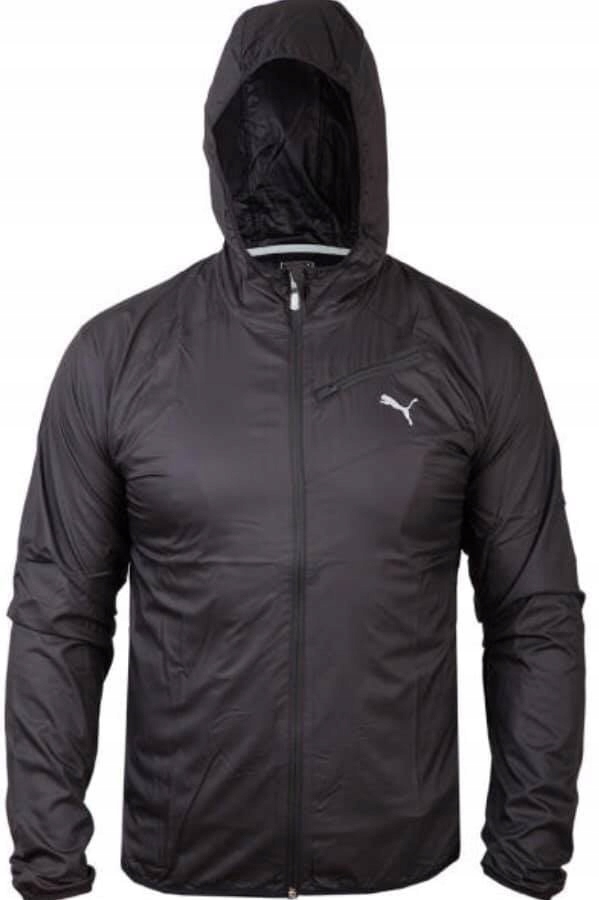 Pánská větrovka Puma Core Run Hooded černá, velikost M
