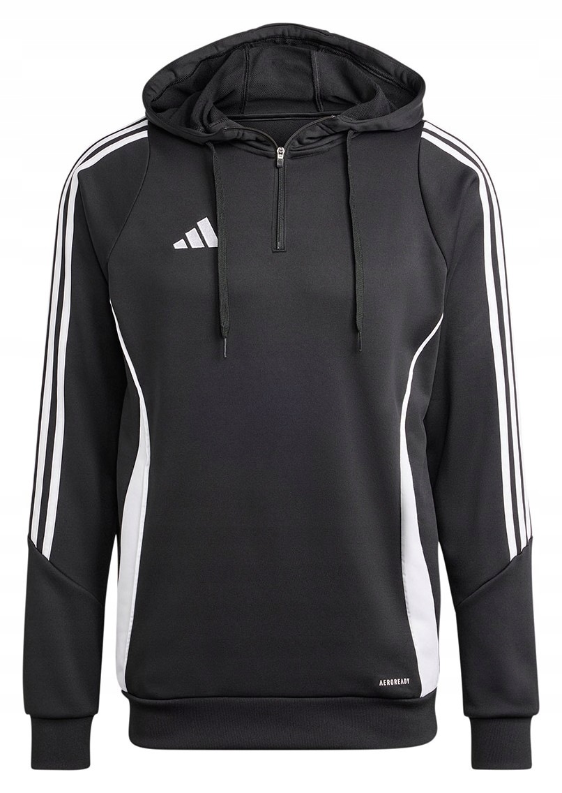 Mikina Adidas Teamwear Tiro 24 Training Hooded černá IJ9957 vel. S