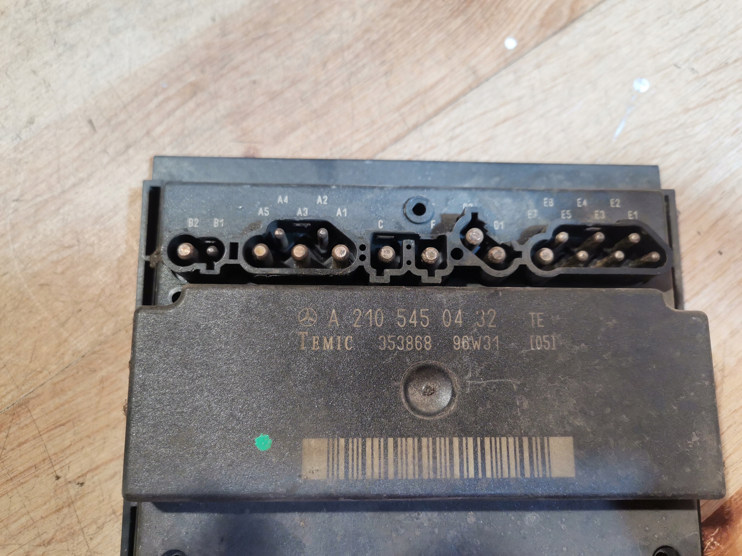 modulo VENTOLE Centralina MERCEDES W210 A2105450432
