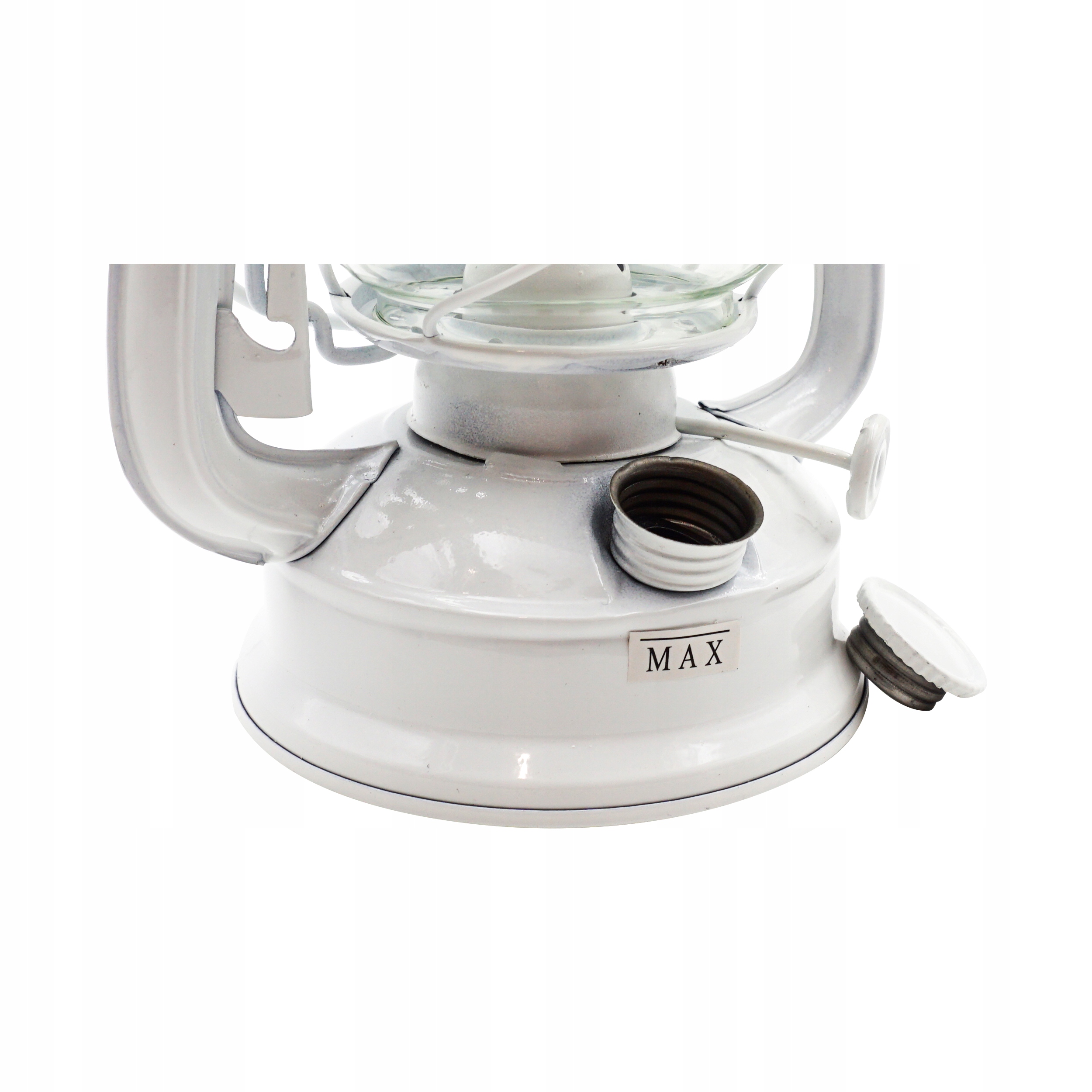 RETRO LAMPA NAFTOWA Z KNOTEM + OLEJ 0,5L BIAŁA Rodzaj lampion