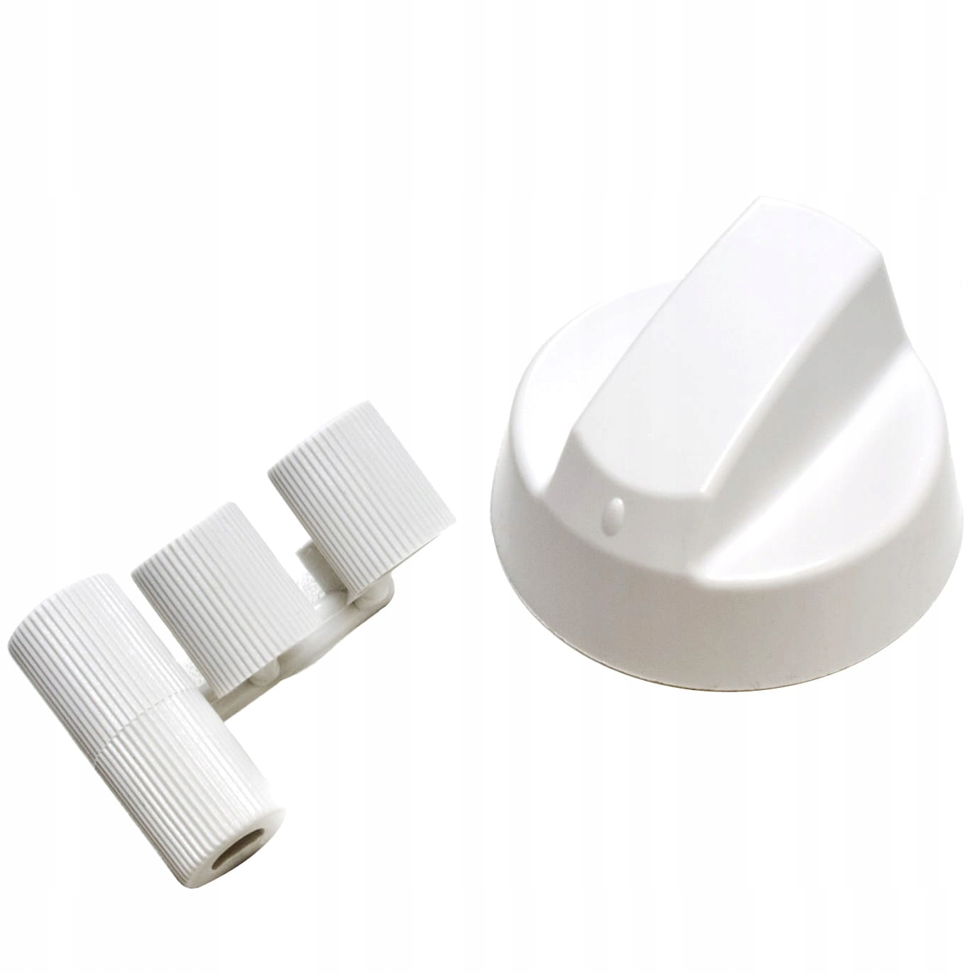 Pokrętło kurek do płyty gazowej uniwersalne białe Kod producenta KL0004