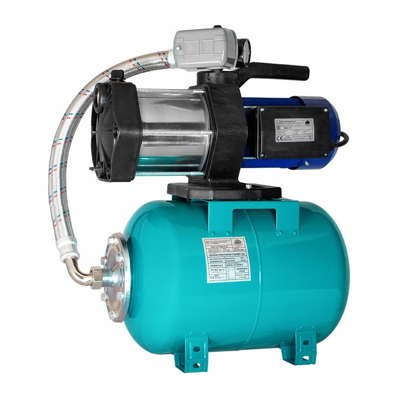 Hydroforová sada Mhi 1100 Inox 230 V na nádrži 24L Aquasystem