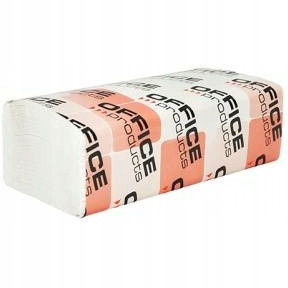 Levně Skládací ručníky Office Products Zz 2w celulóza bílé (20x150)