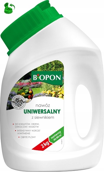 

Biopon nawóz granulat Uniwersalny z siewnikiem 2kg