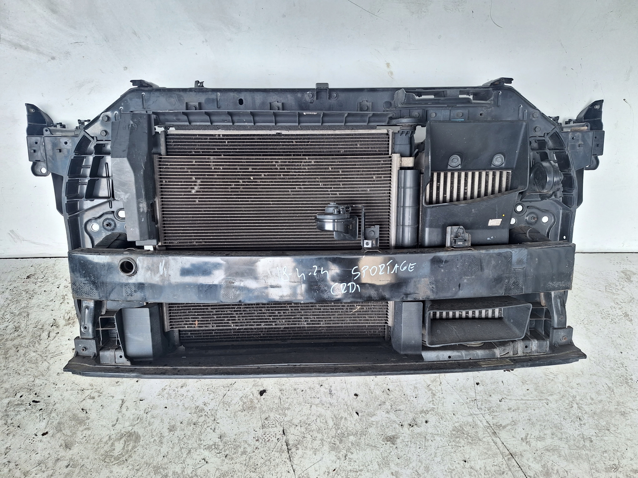 KIA SPORTAGE IV 15-18 support panel for radiators 1.6 CRDI MANUAL