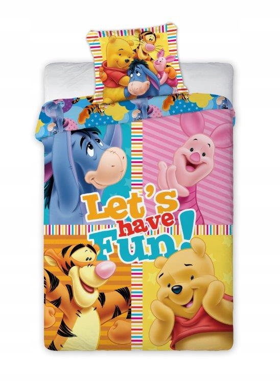 

Pościel 140x200 Kubuś Puchatek i PrzyjacieleWTP39F