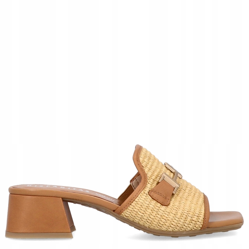 Španělské nazouváky na nízkém podpatku Hispanitas RHV254071 Hnědé 38