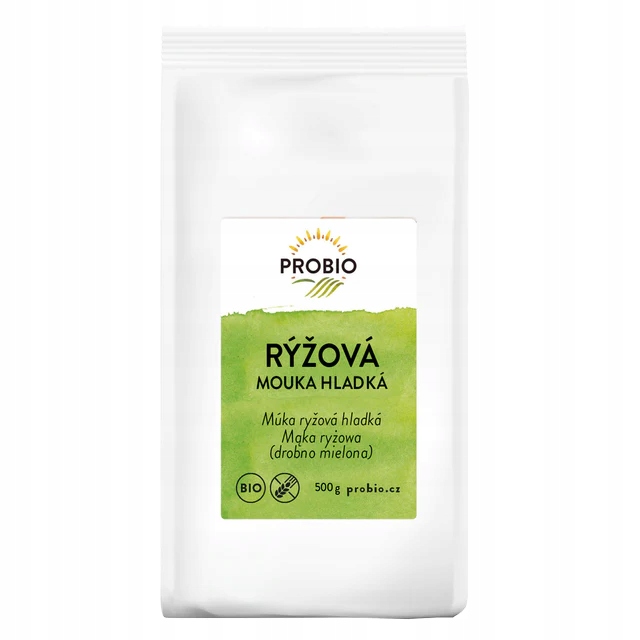 Levně 4X Rýžová mouka bílá (jemně mletá) bezlepková Bio 500 g Probio