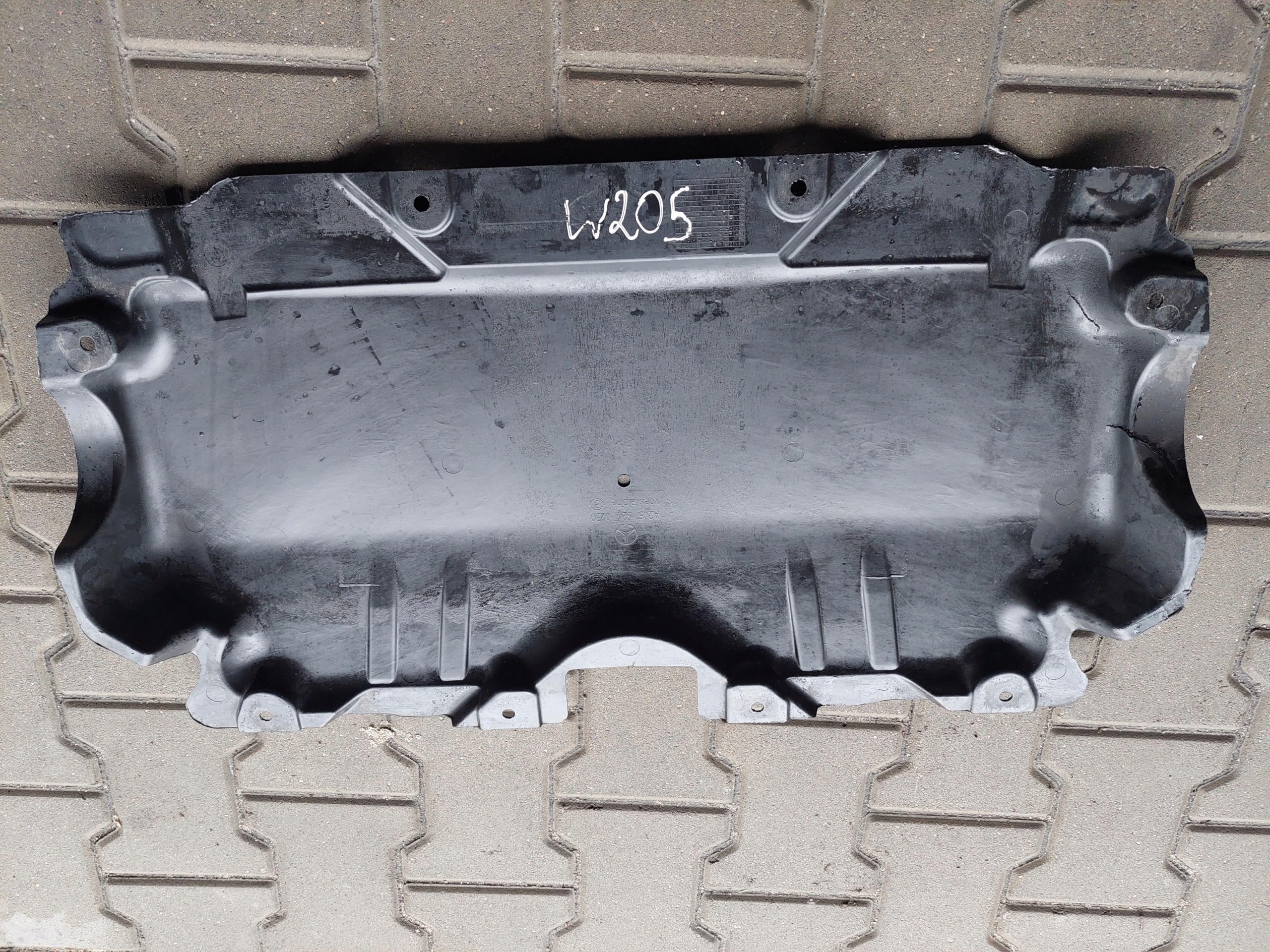 cover below engine A2055240230 MERCEDES C W205 S205