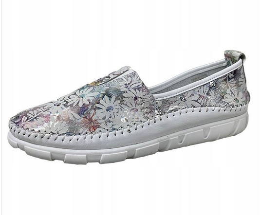 T.Sokolski dámské kožené boty s květinami, velikost vel